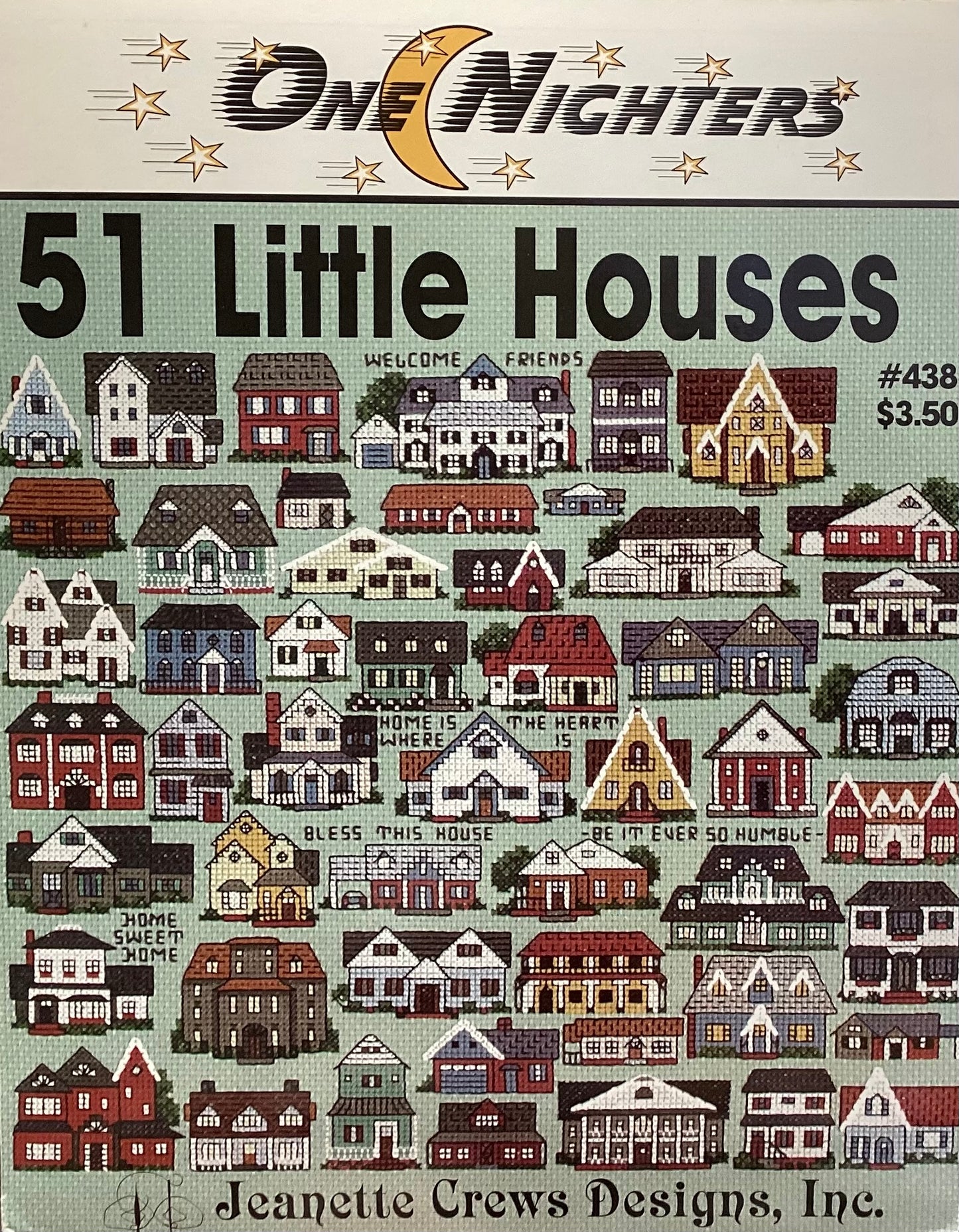 One Nighters: 51 Little Houses by Jeanette Crews Designs