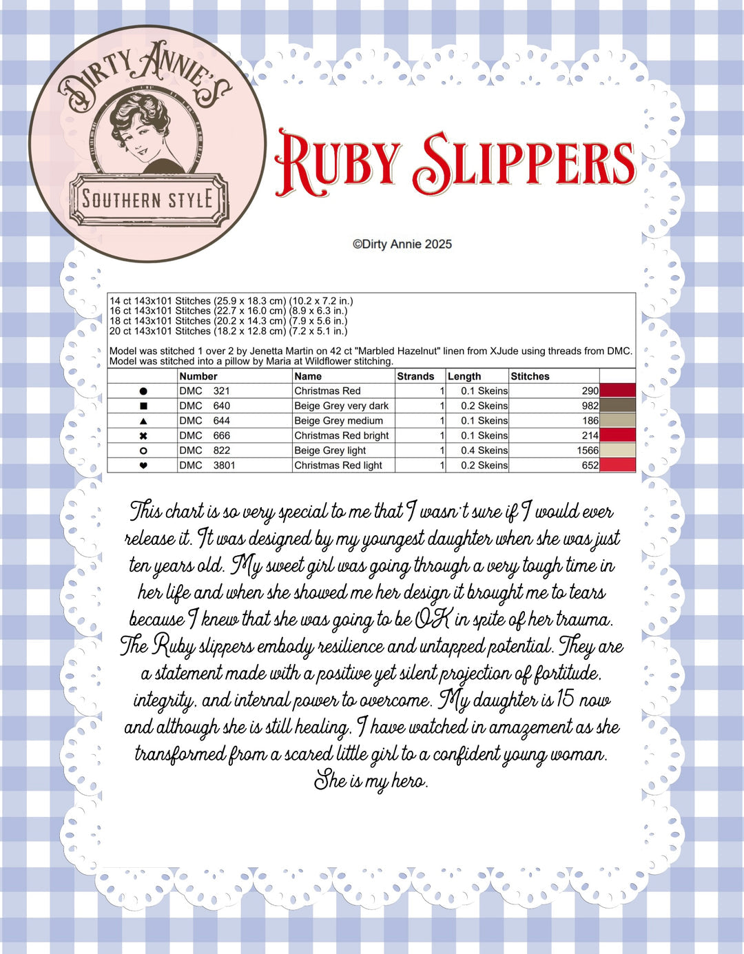 Ruby Slippers by Dirty Annie’s