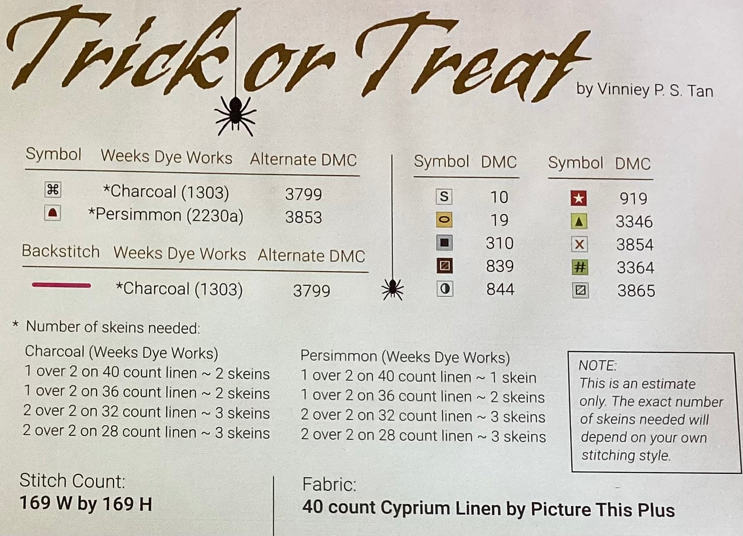 Trick or Treat By Cottage Garden Samplings