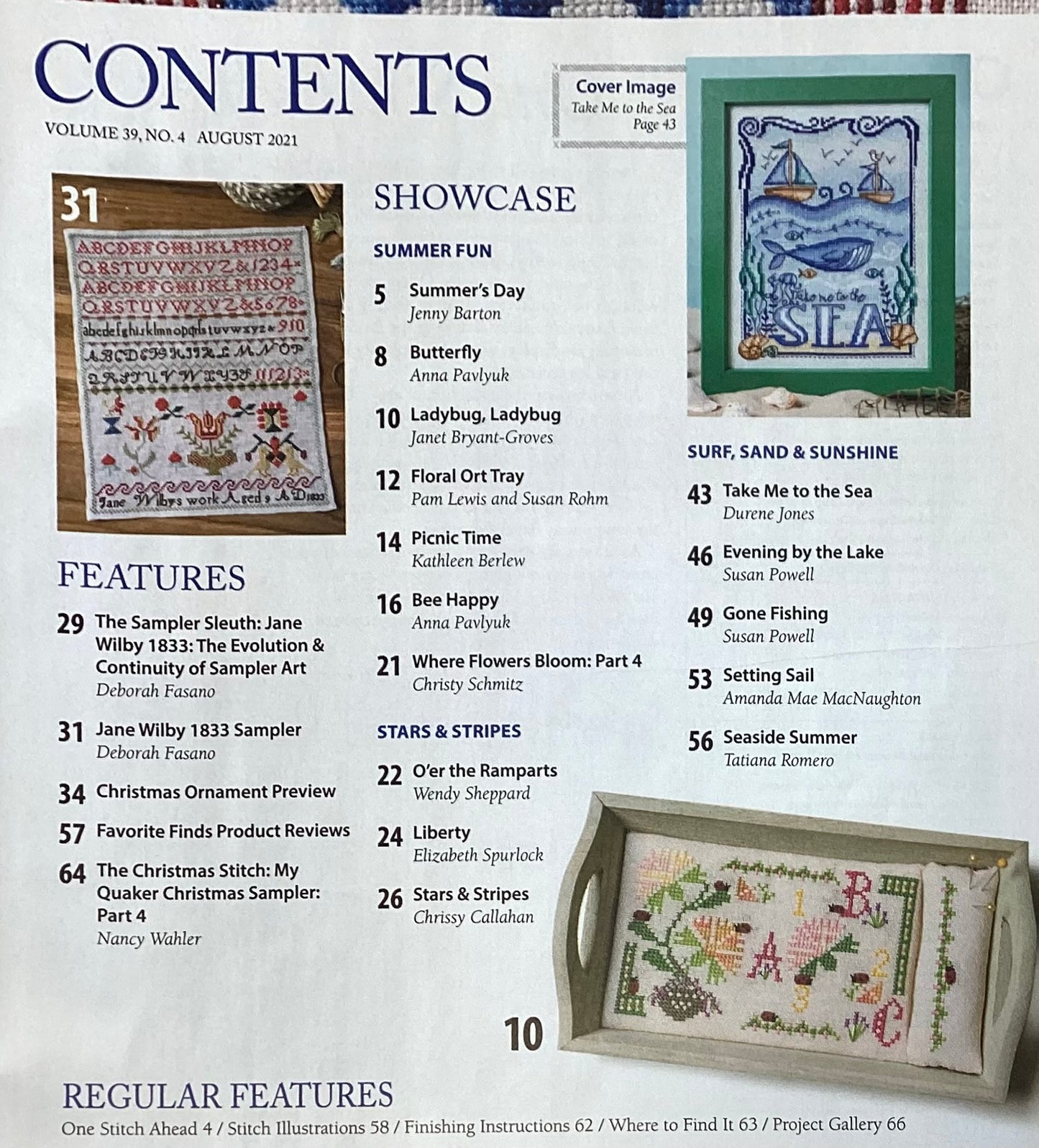 Just CrossStitch Magazine: August 2021