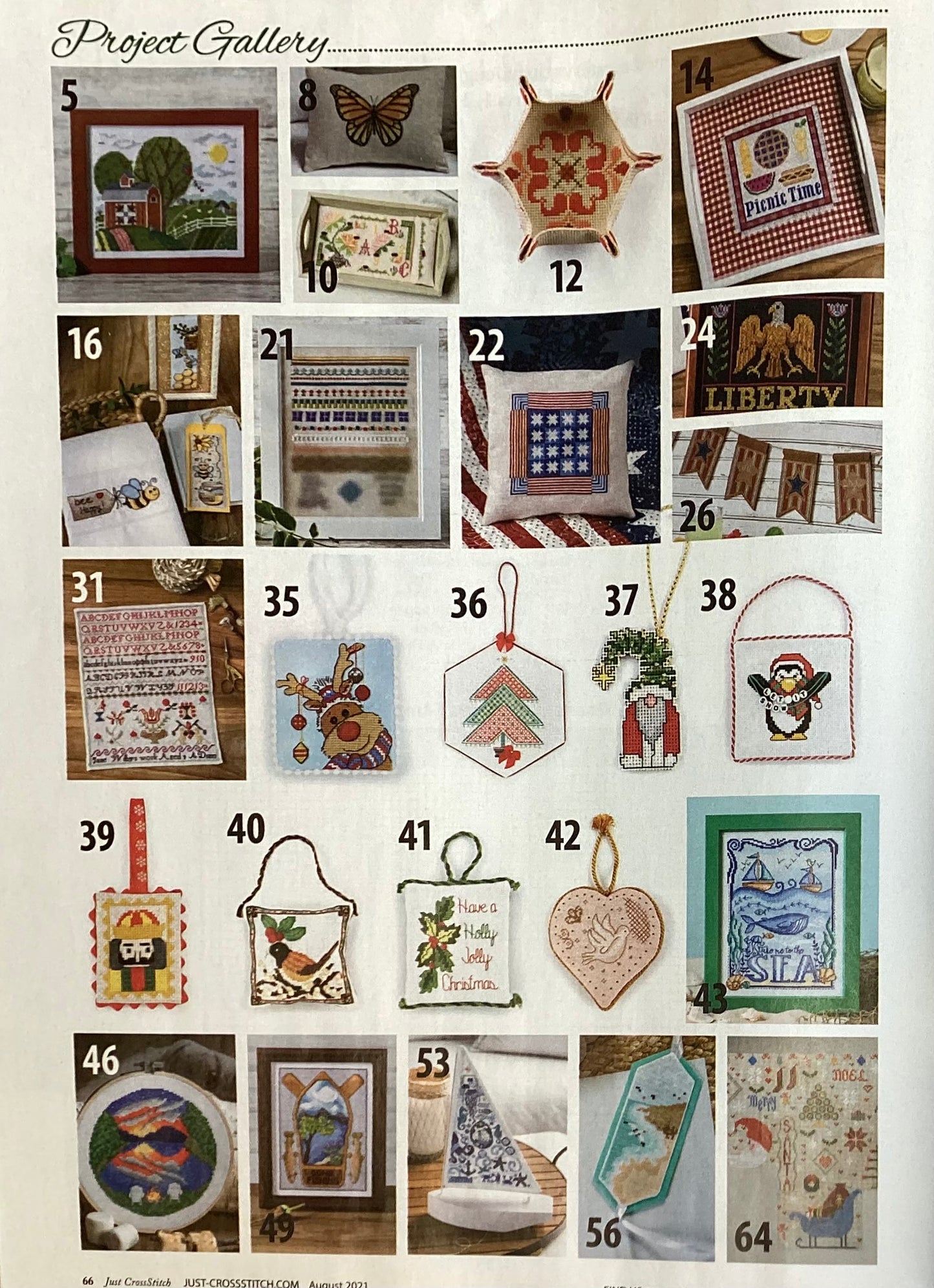 Just CrossStitch Magazine: August 2021