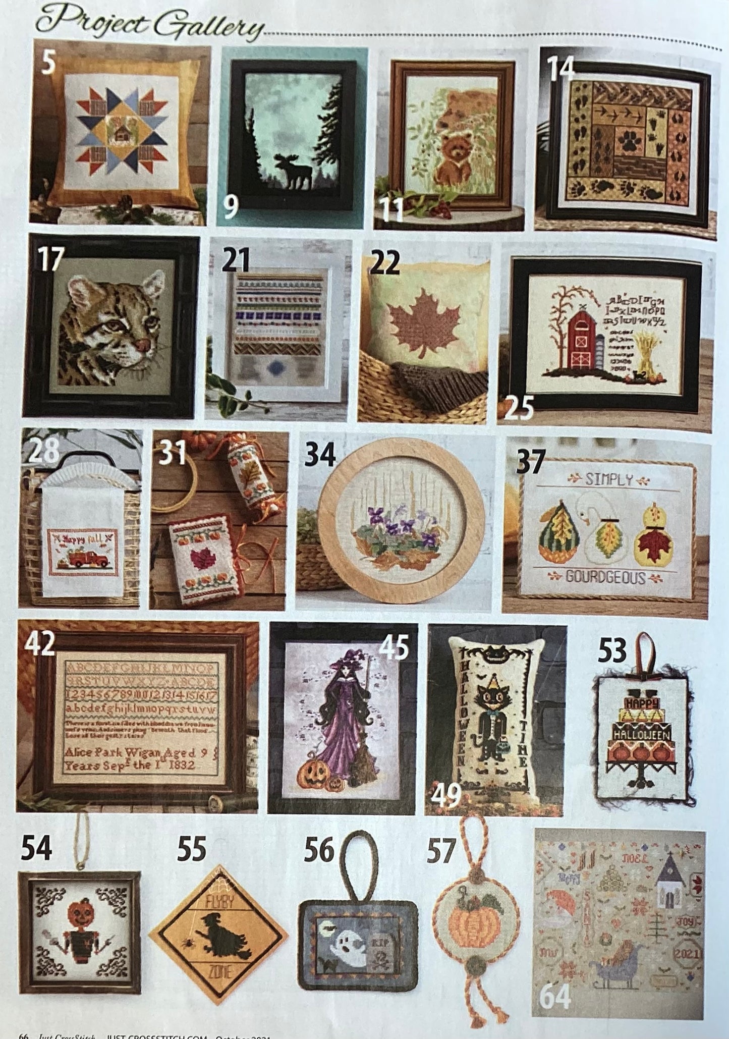 Just CrossStitch Magazine: October 2021