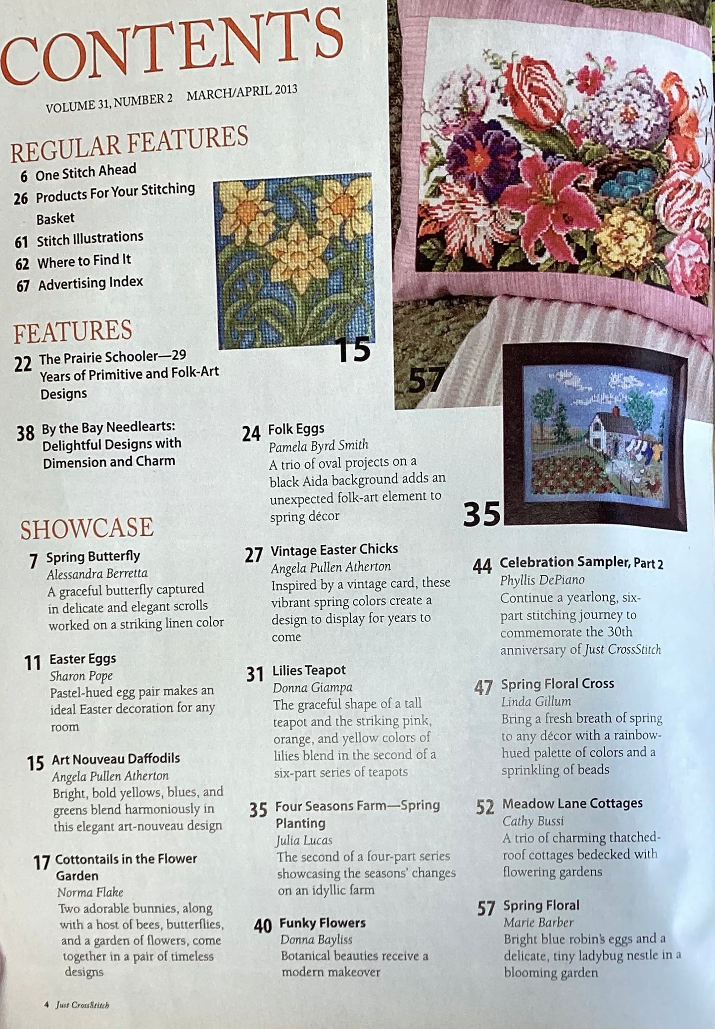 Just CrossStitch Magazine: March/April 2013