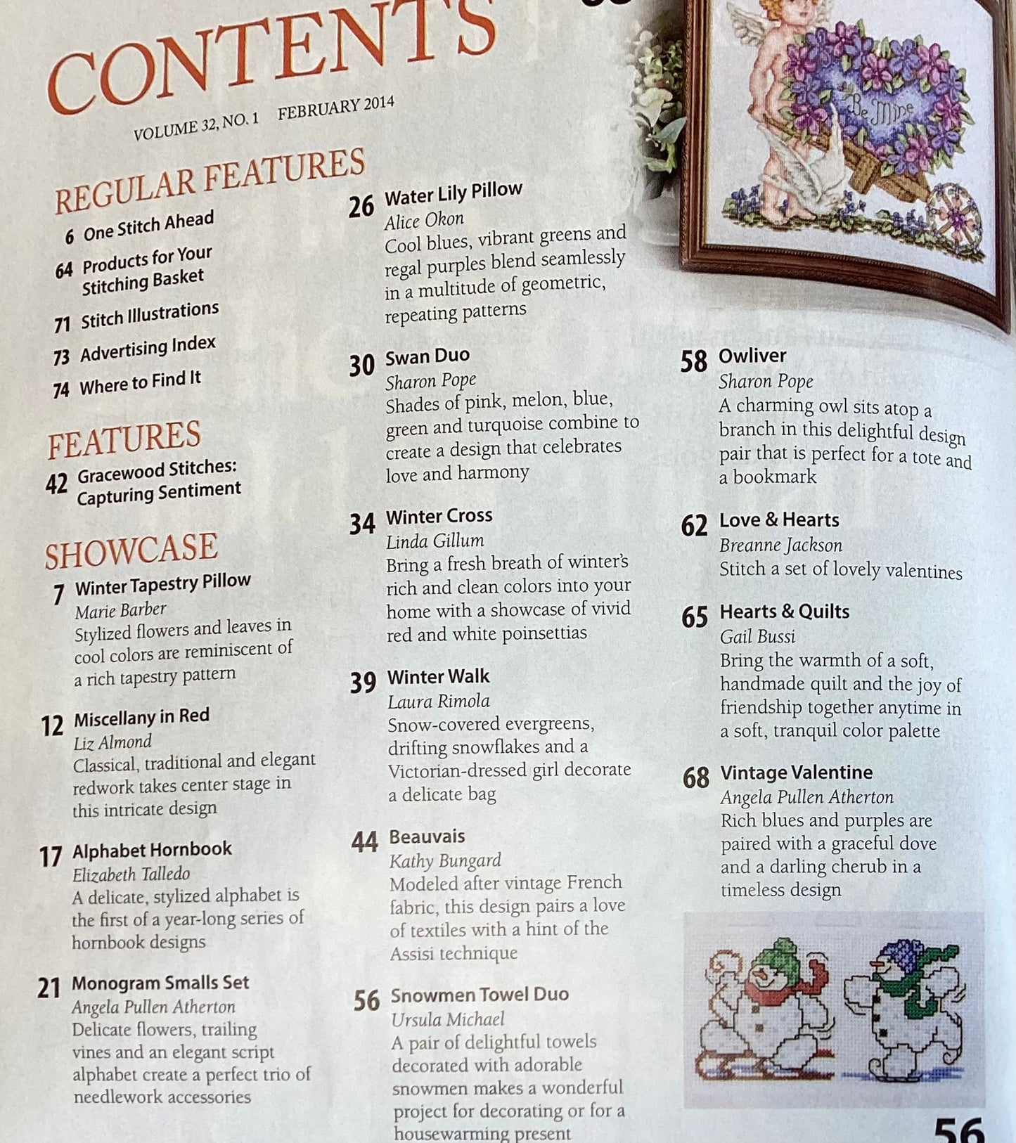Just CrossStitch Magazine: February 2014