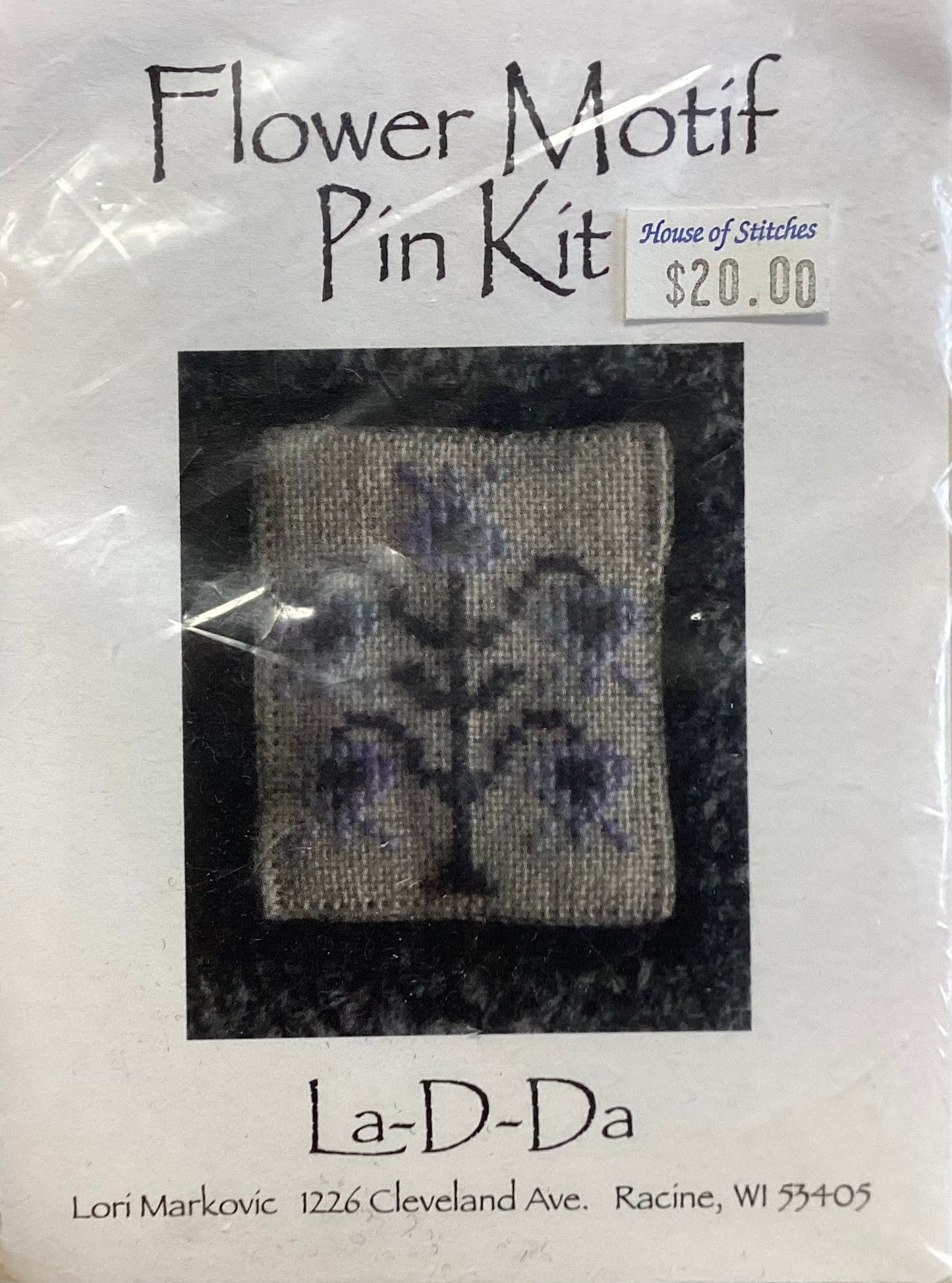 Flower Motif Pin Kit by La-D-Da