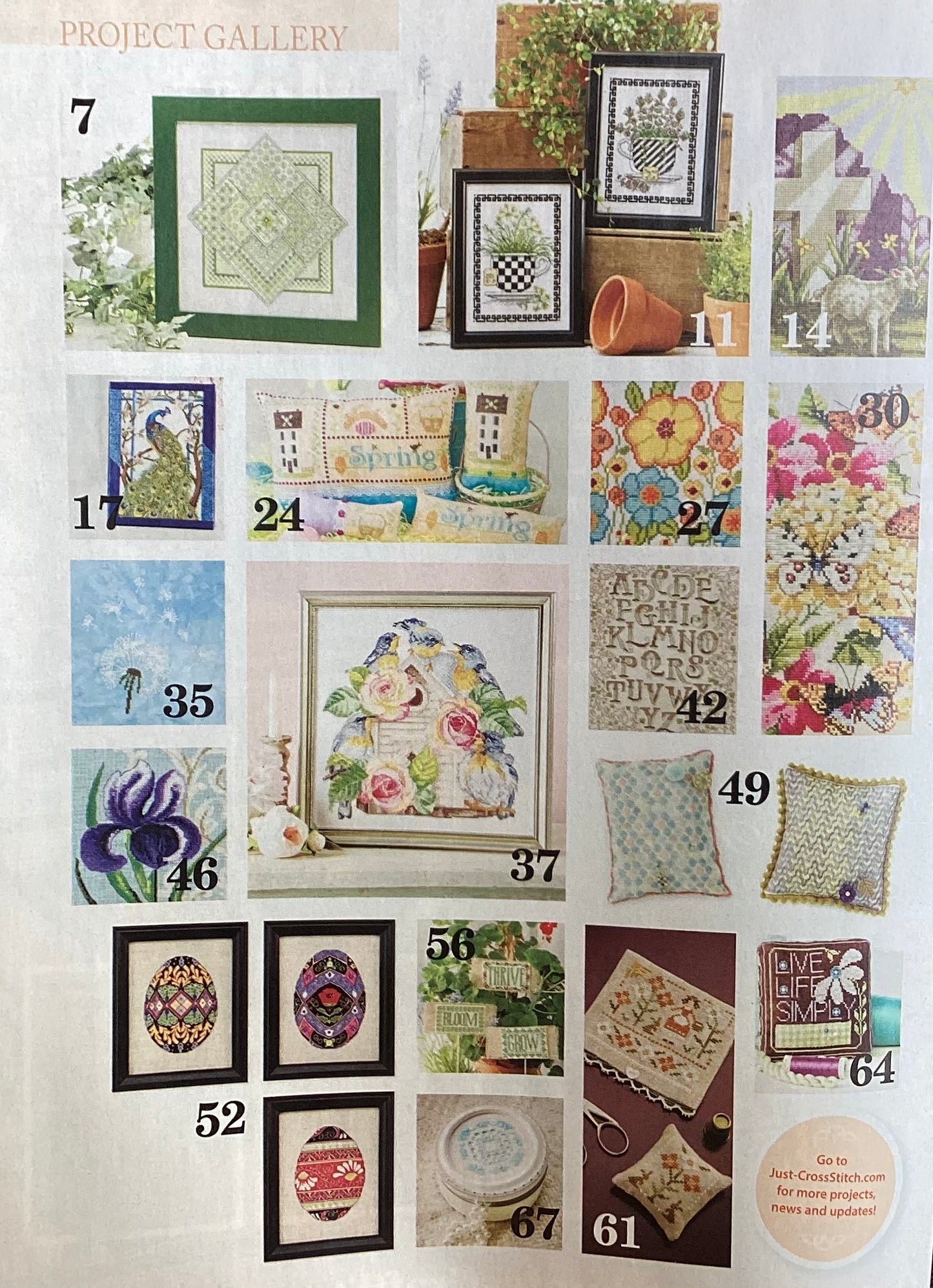 Just CrossStitch Magazine: April 2015