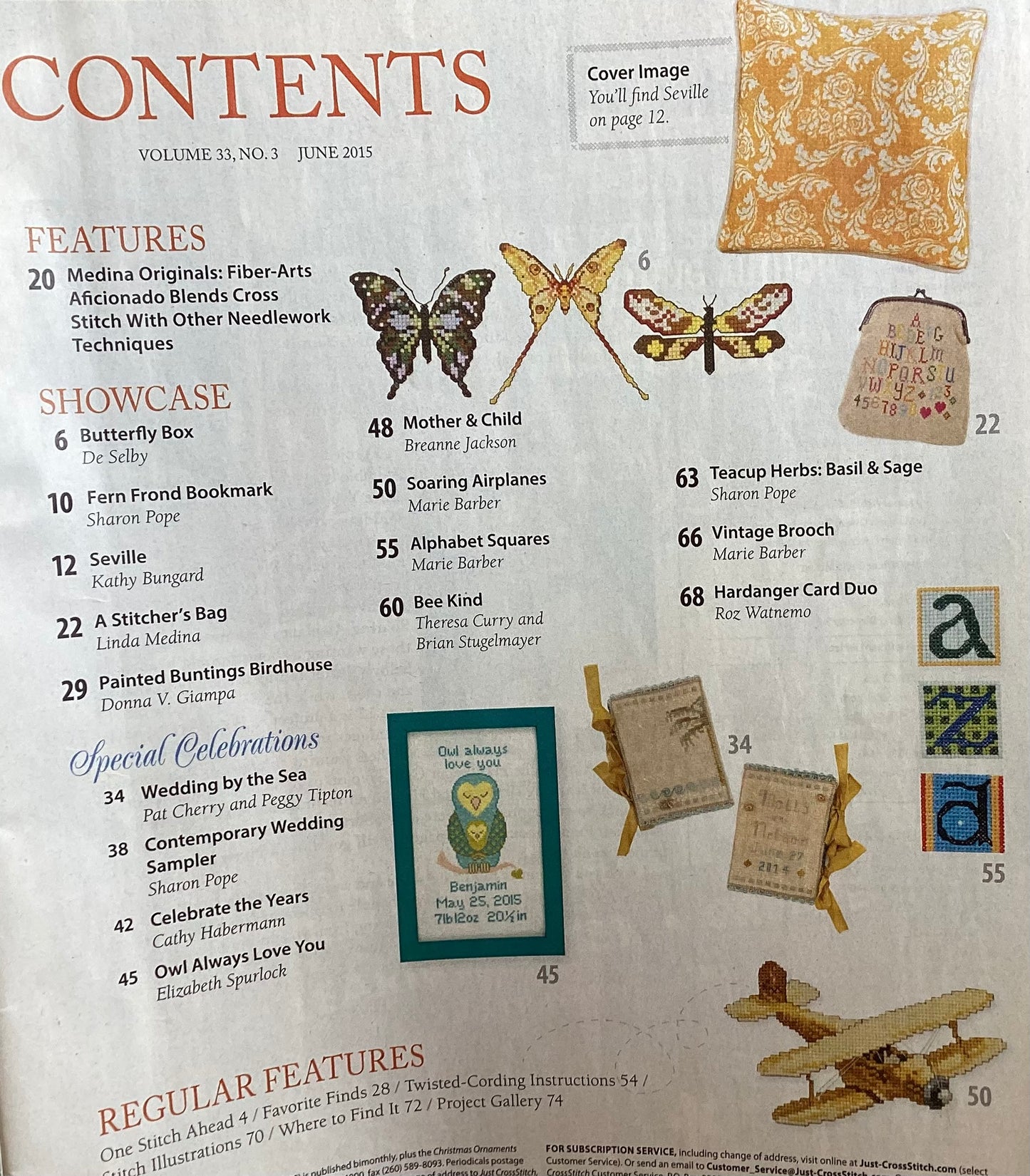 Just CrossStitch Magazine: June 2015