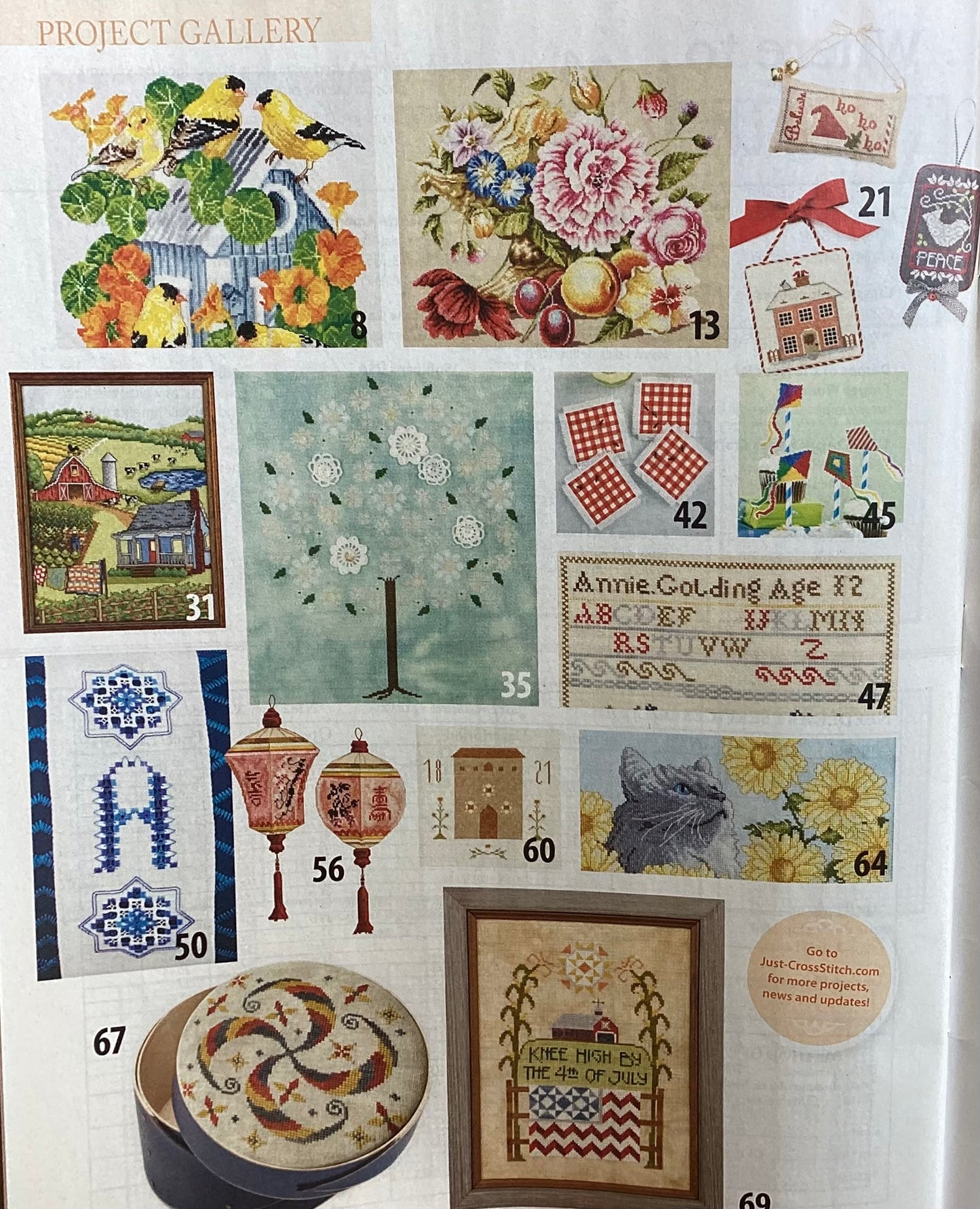 Just CrossStitch Magazine: August 2015
