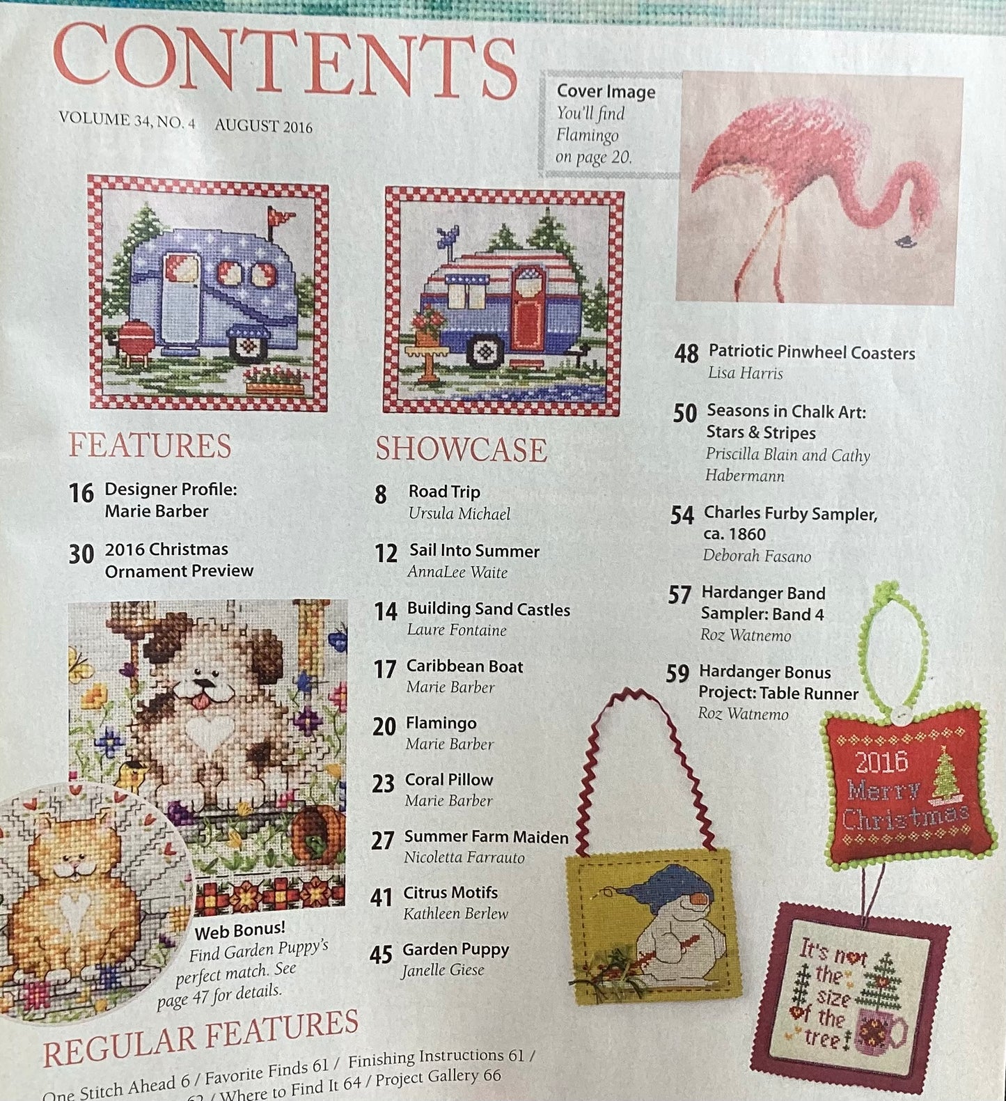 Just CrossStitch Magazine: August 2016