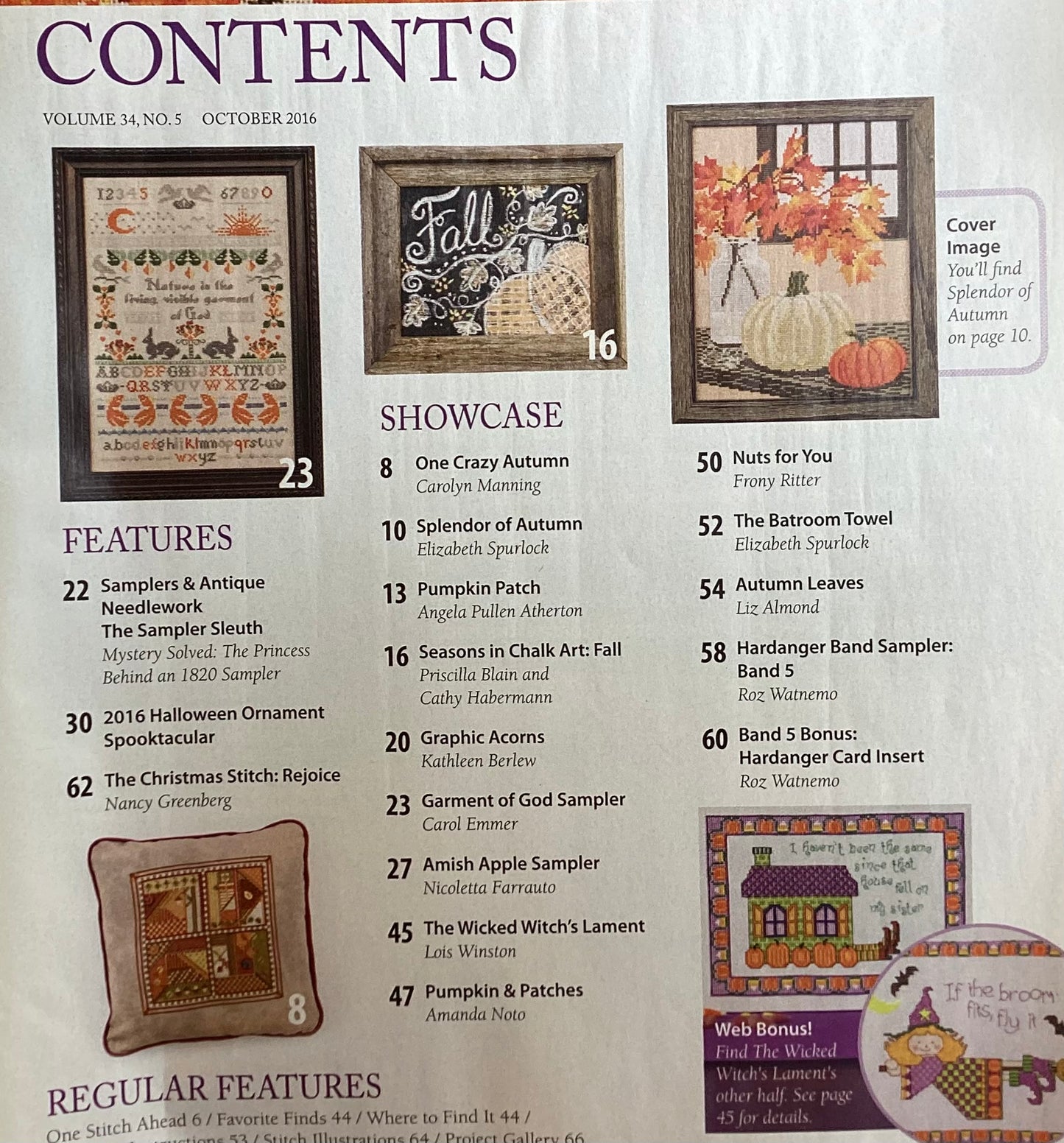 Just CrossStitch Magazine: October 2016