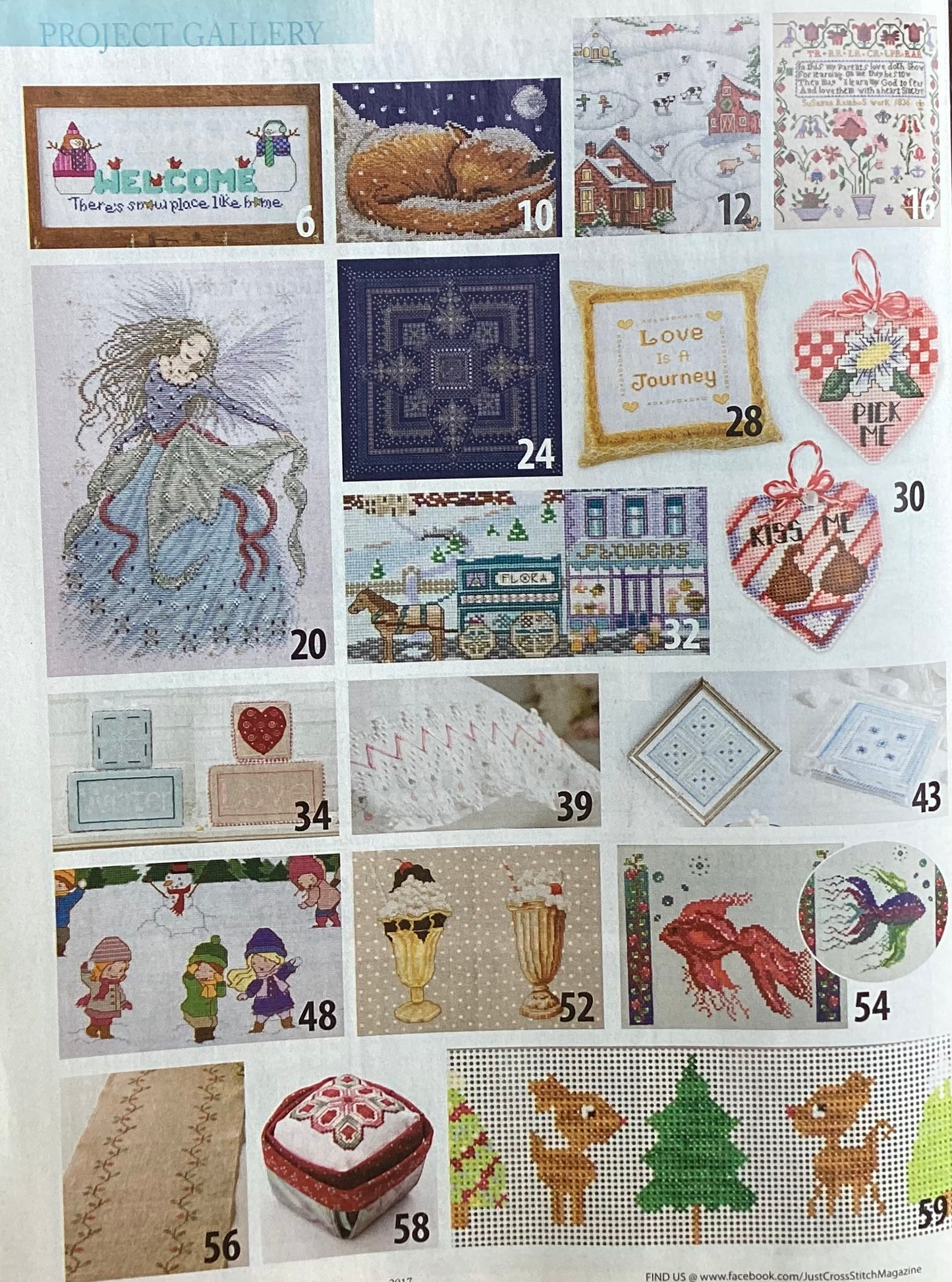 Just CrossStitch Magazine: February 2017