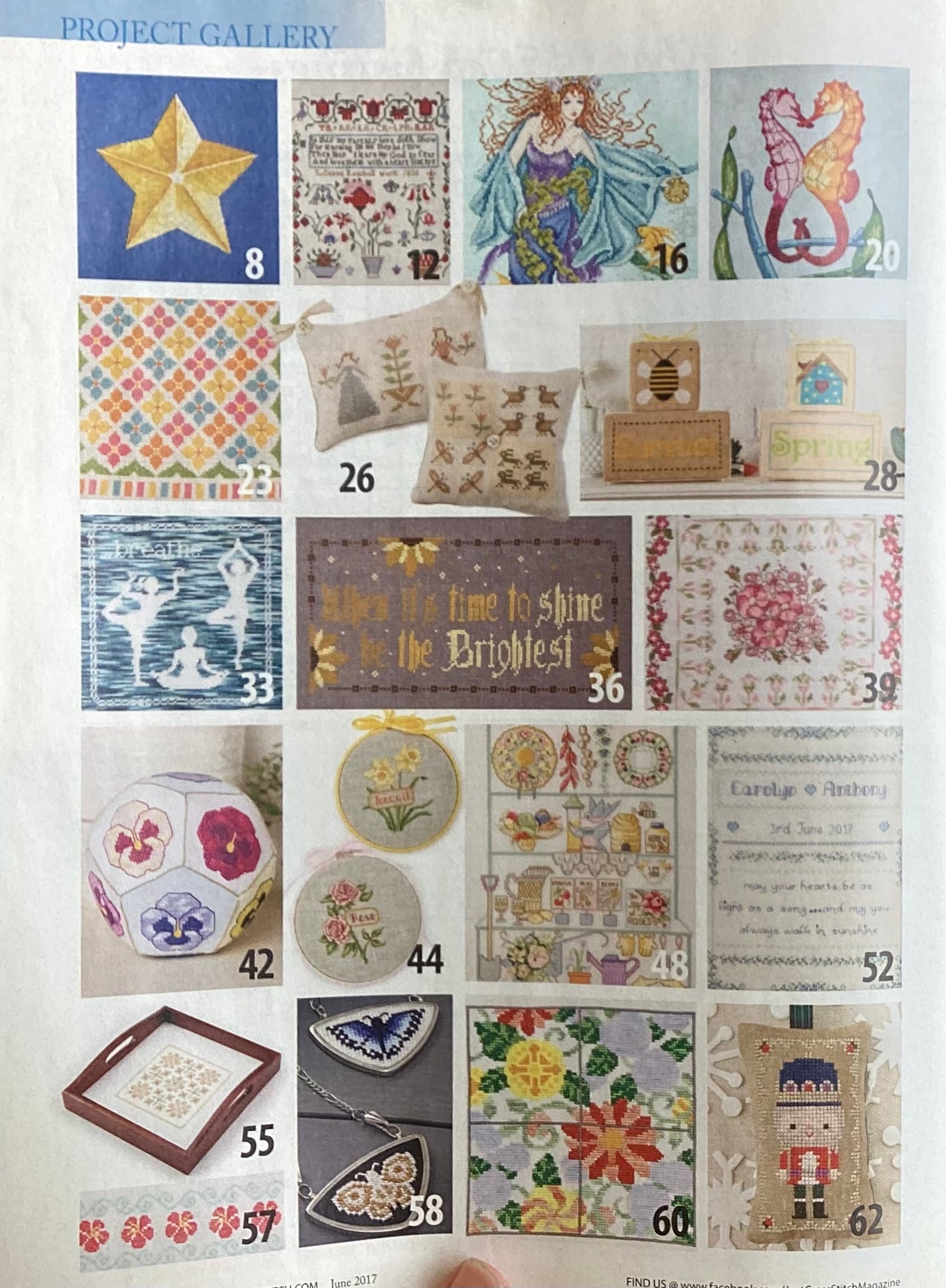 Just CrossStitch Magazine: June 2017