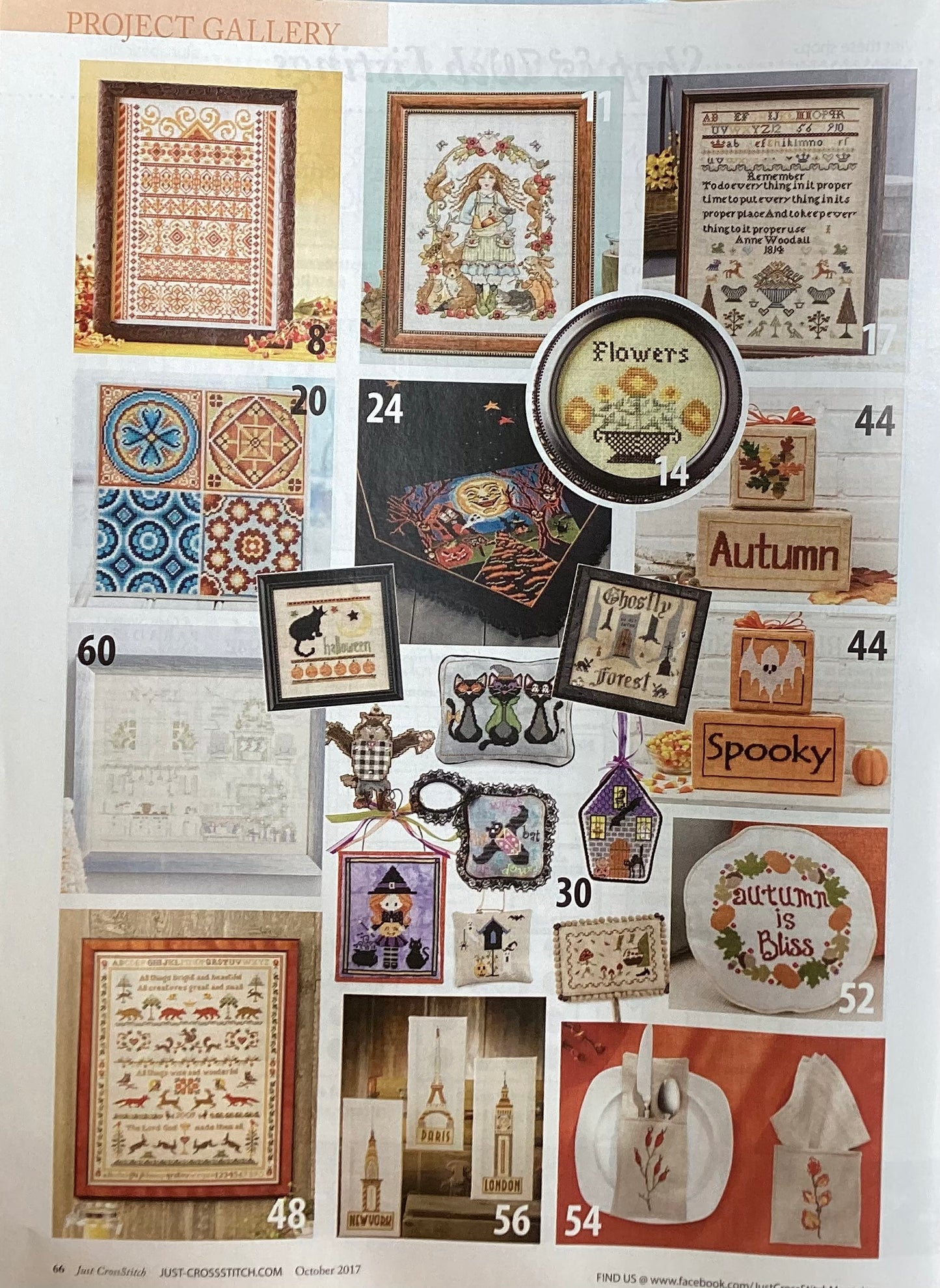 Just CrossStitch Magazine: October 2017