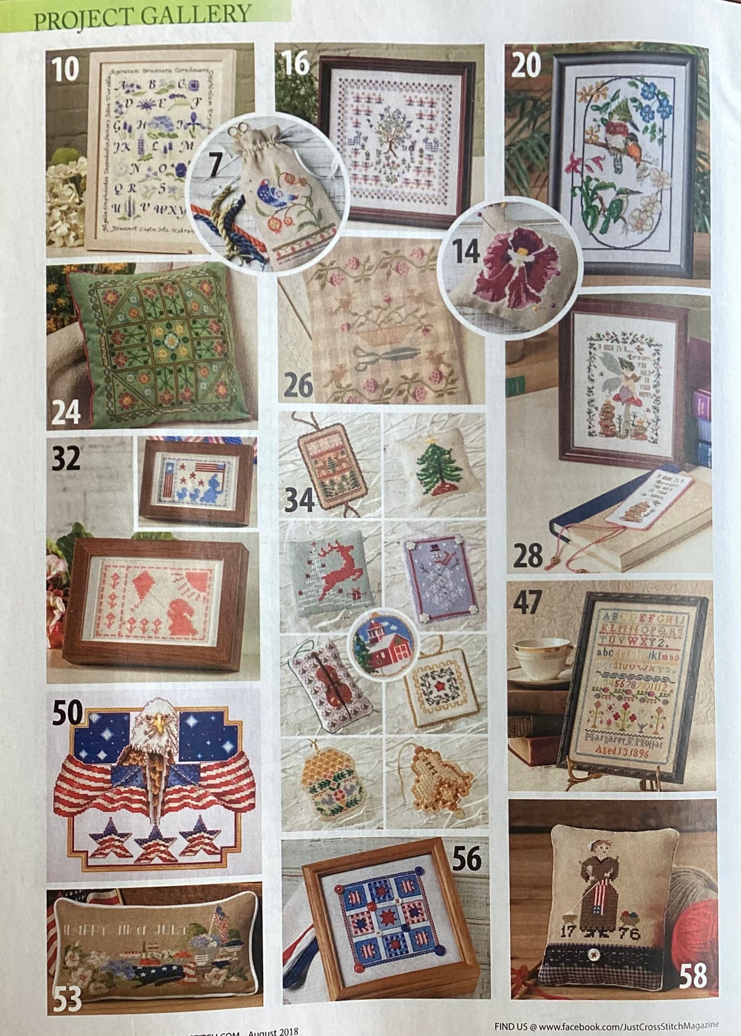 Just CrossStitch Magazine: August 2018