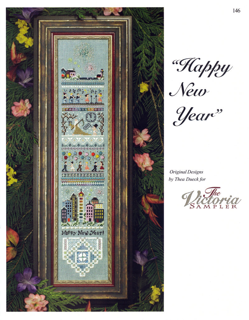 Happy New Year By The Victoria Sampler 146