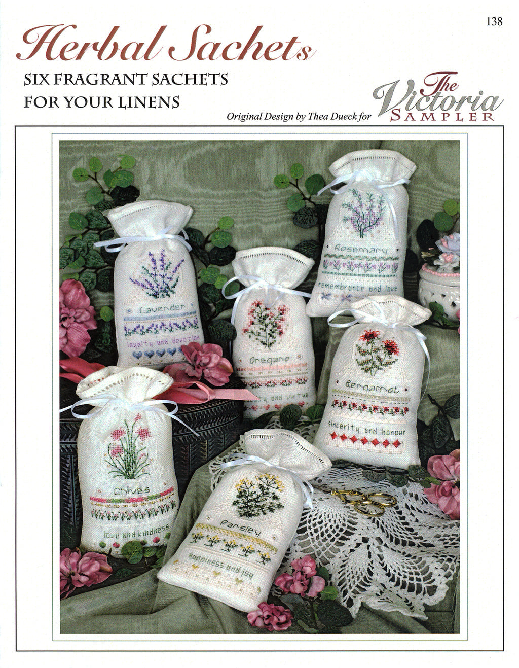 Herbal Sachets By The Victoria Sampler 138