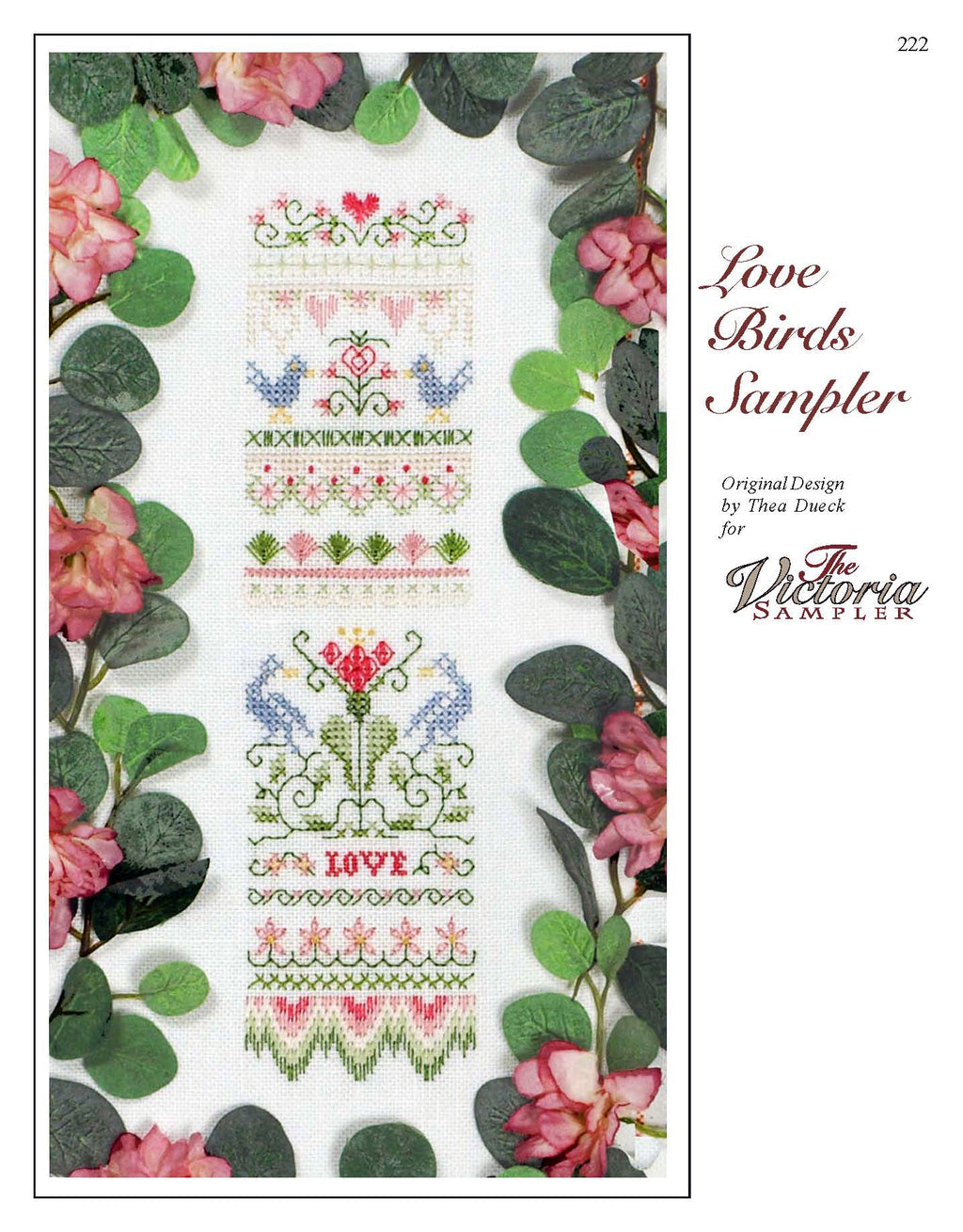 Love Birds Sampler By The Victoria Sampler 222