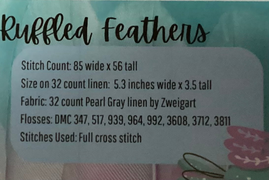 Ruffled Feathers By Lindy Stitches