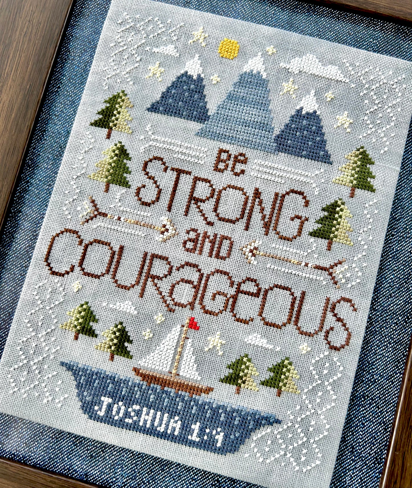 Strong and Corageous by Sweet Wing Studios