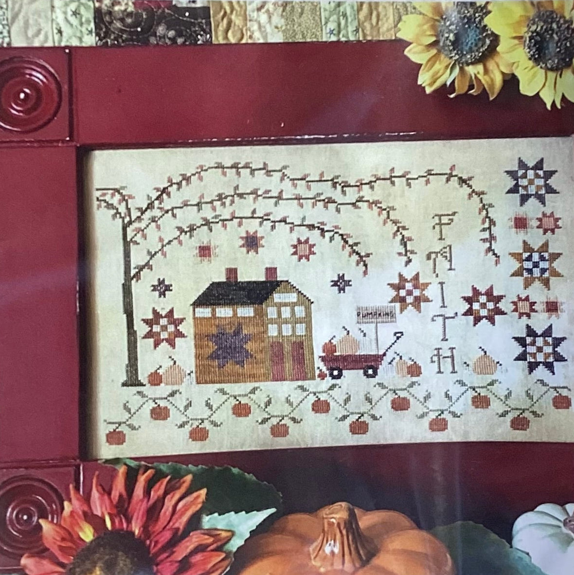 Faith, Fall at Pansy Patch Manor by Pansy Patch Quilts and Stitchery