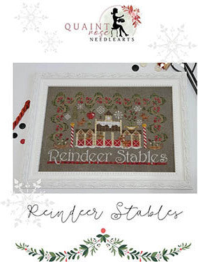 Reindeer Stables by Quaint Rose Needlearts