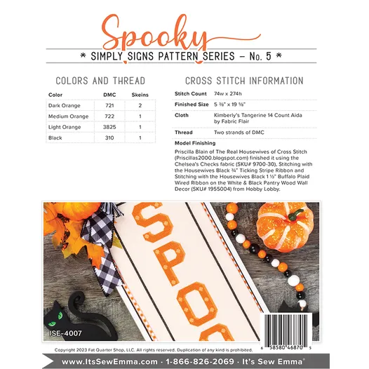 Spooky by It’s Sew Emma Stitchery