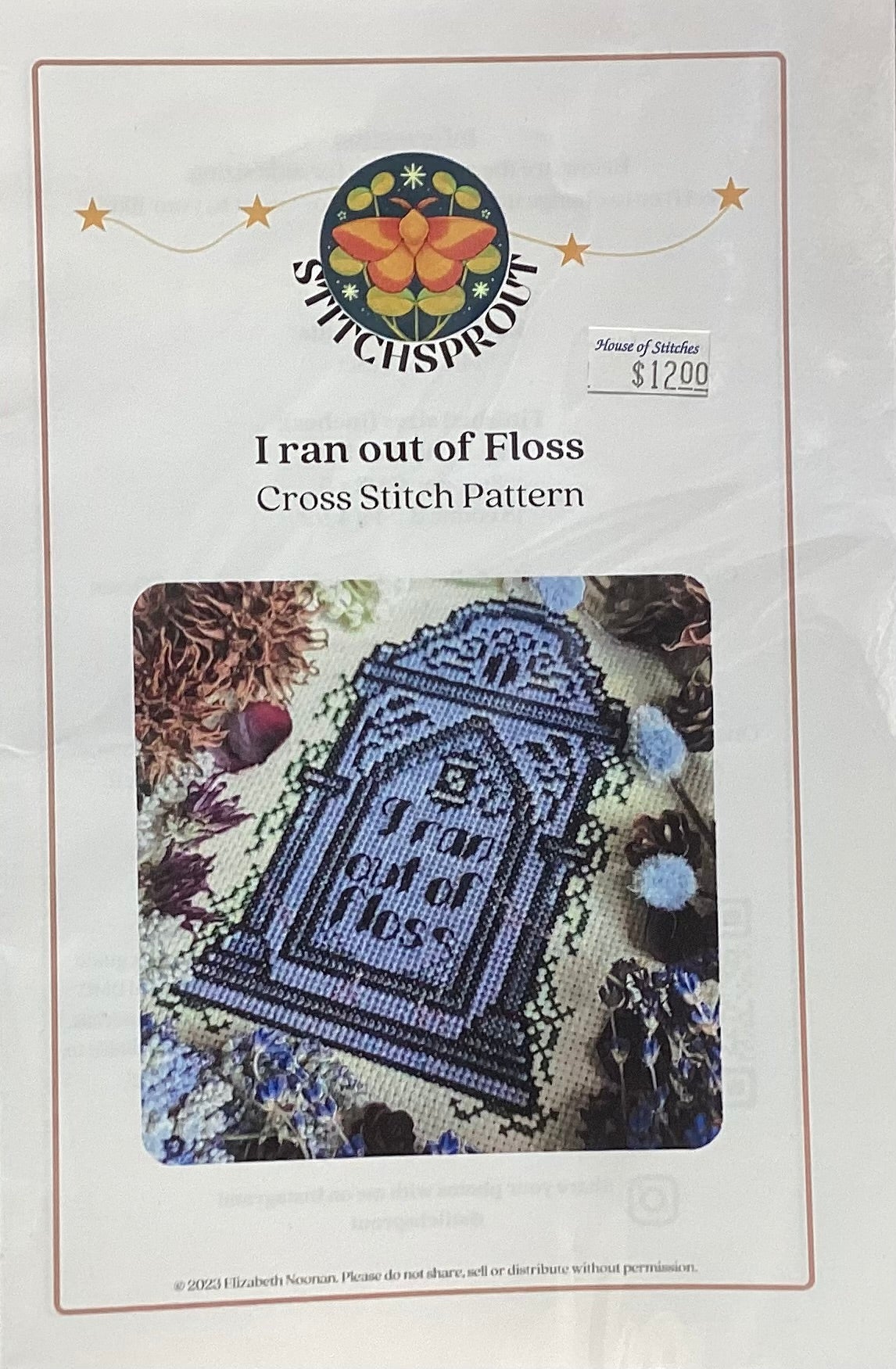 I Ran Out of Floss by StitchSprout