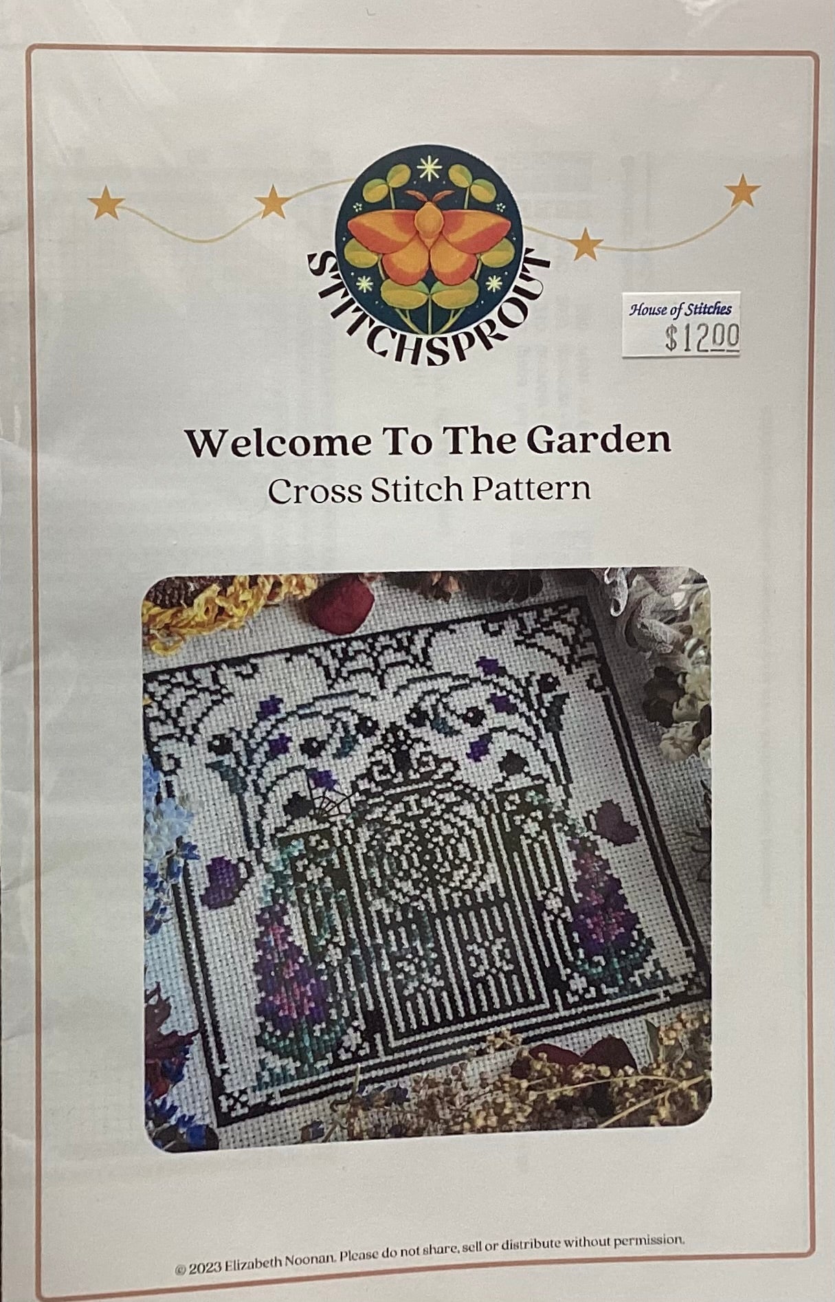 Welcome to the Garden by StitchSprout Cross Stitch