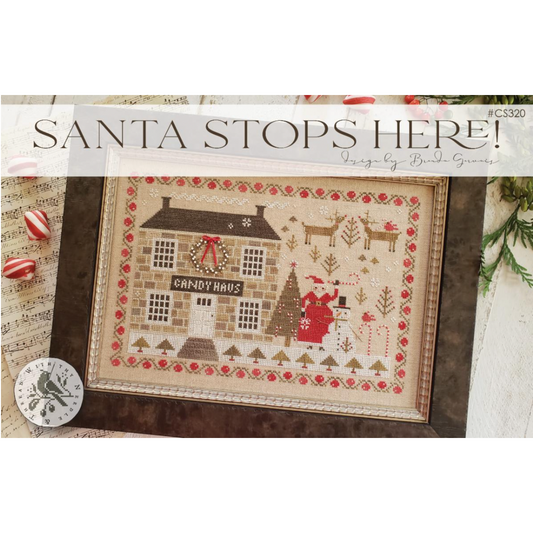 Santa Stops Here! by With Thy Needle & Thread