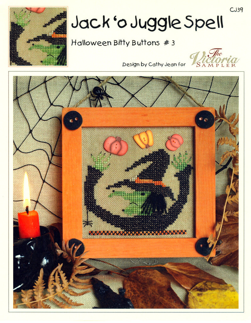 Jack ‘o Juggle Spell by The Victoria Sampler CJ39