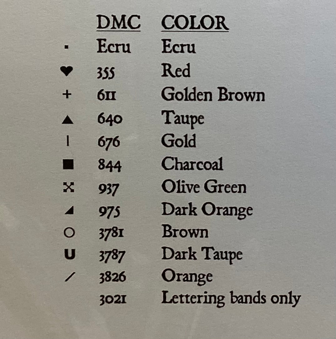 Door Prairie Barn Sampler by C Street Sampleworks