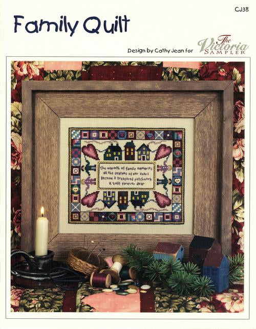 Family Quilt By The Victoria Sampler CJ38