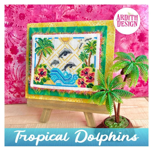 Tropical Dolphin by Ardith Design