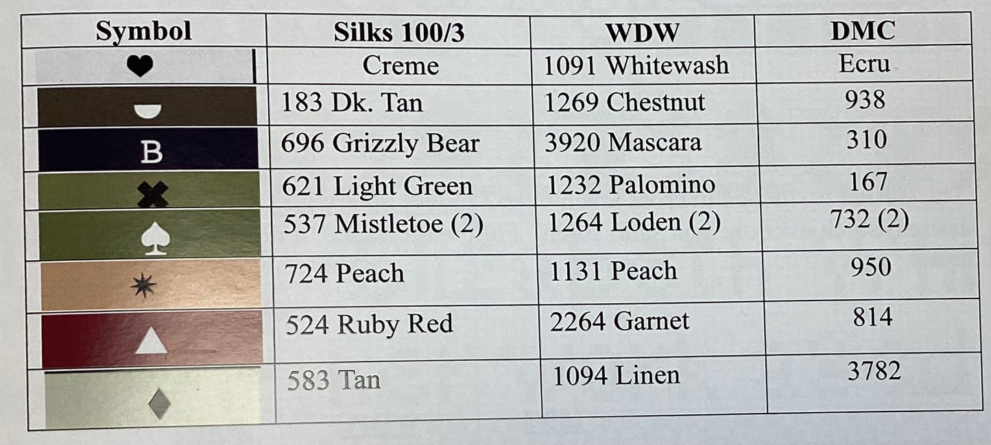 Elizabeth Whitfield Warbrick 1848 by Olde Willow Stitchery Threads Inc.