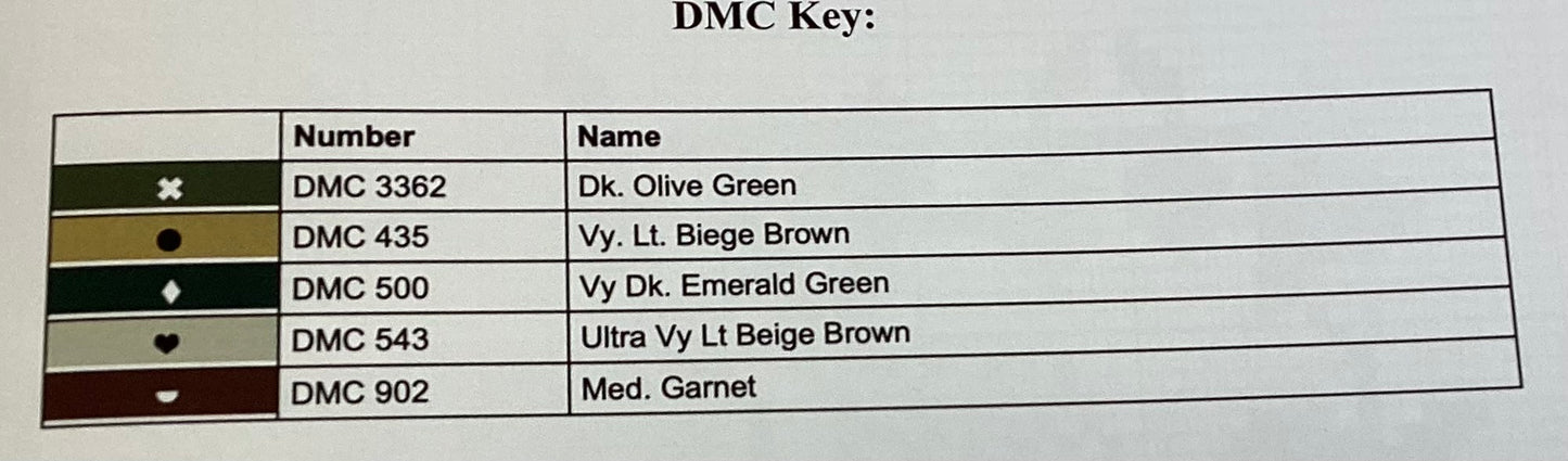 Willow Sampling: G. F. 1834 by Olde Willow Stitchery Threads Inc.