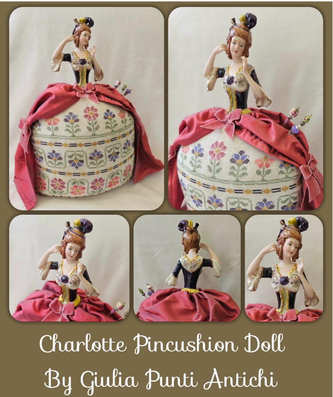 Charlotte: A Pincushion Doll by Giulia Punti Antichi “GPA”