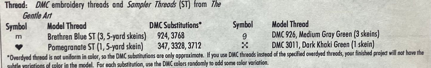 A Work’d Pocketbook by With My Needle