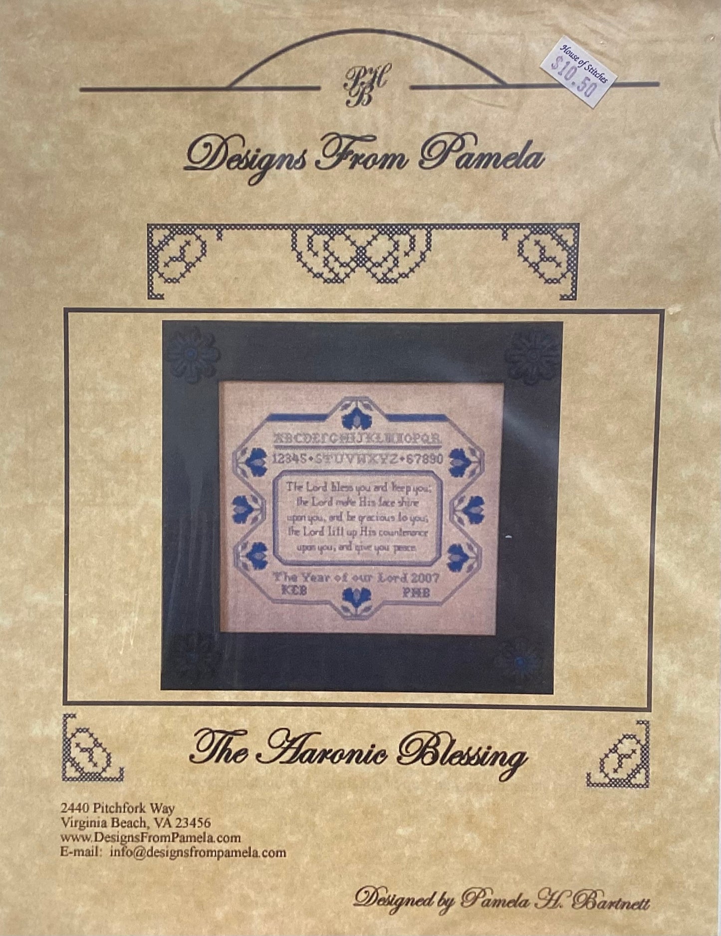 The Aaronic Blessing by Designs From Pamela