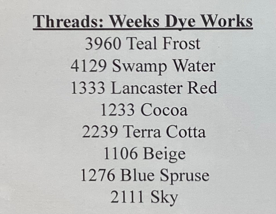Stitching Cree by Legacy Patterns