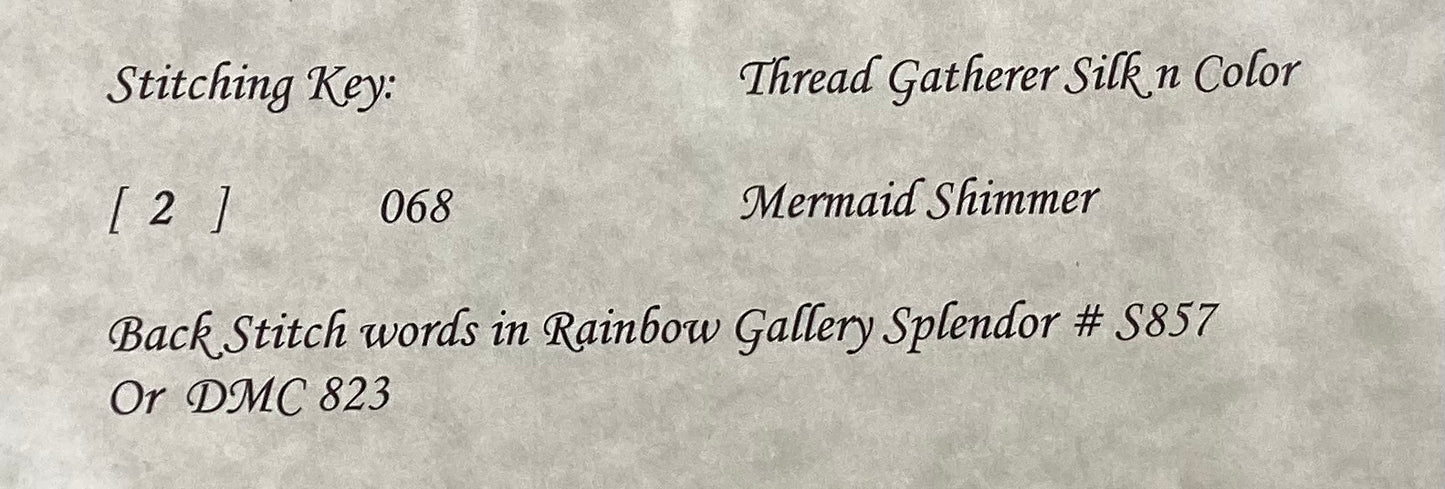 Keep Calm Float On by White Lyon Needleart Designs