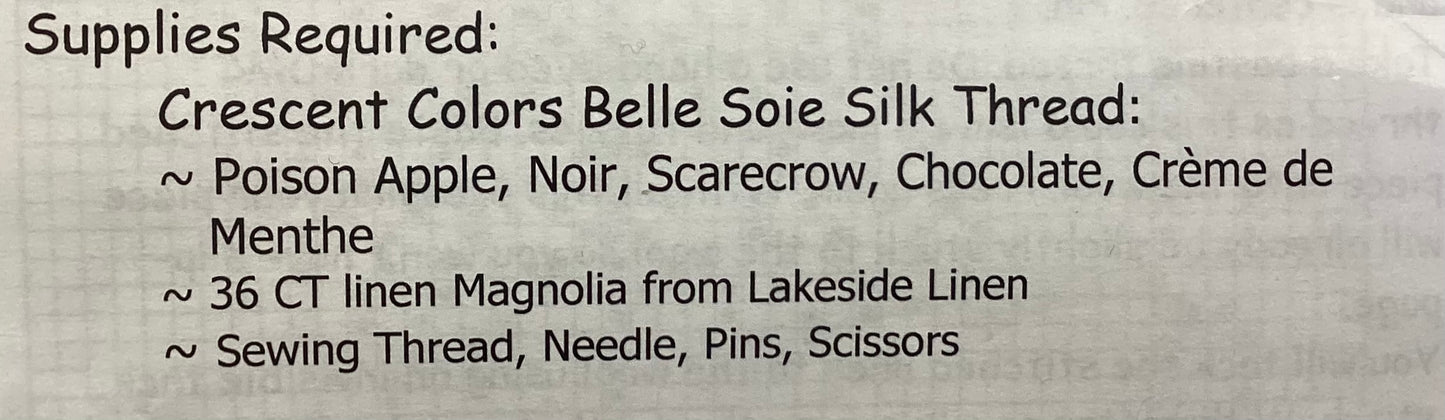 A Schoolgirl’s Book of Needle Worke- January by Island Cottage NeedleArts