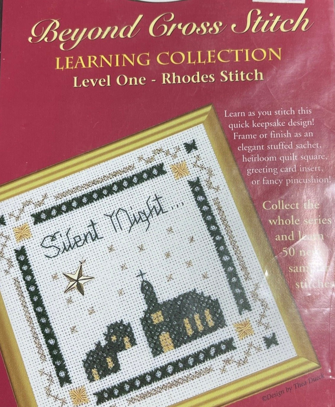 Beyond Cross Stitch Level One- Rhodes Stitch: Kit by The Victoria Sampler