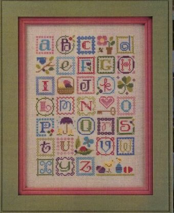 Spring Alphabet #146 by Lizzie Kate