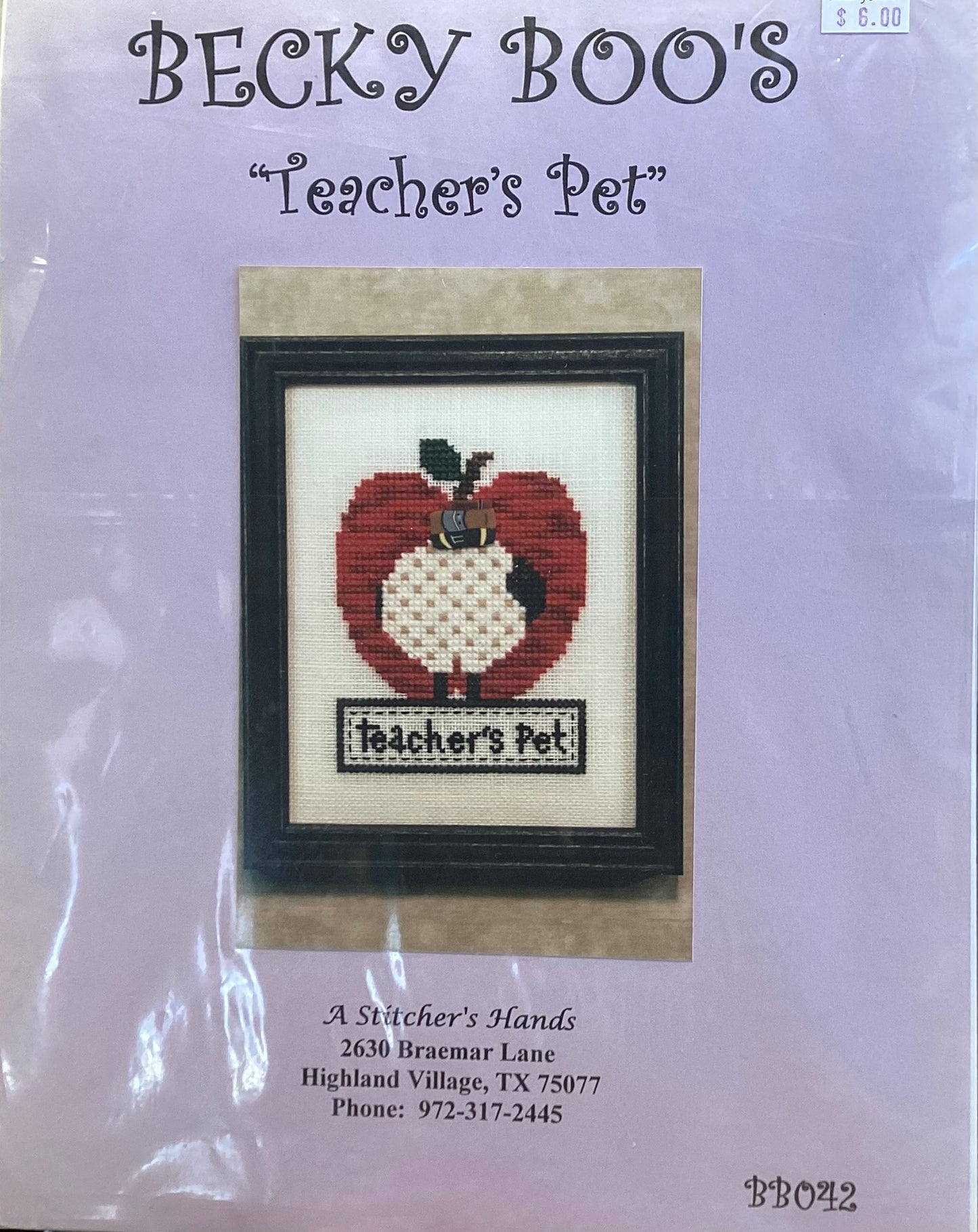 Becky Boo’s: Teacher’s Pet by A Stitcher’s Hands