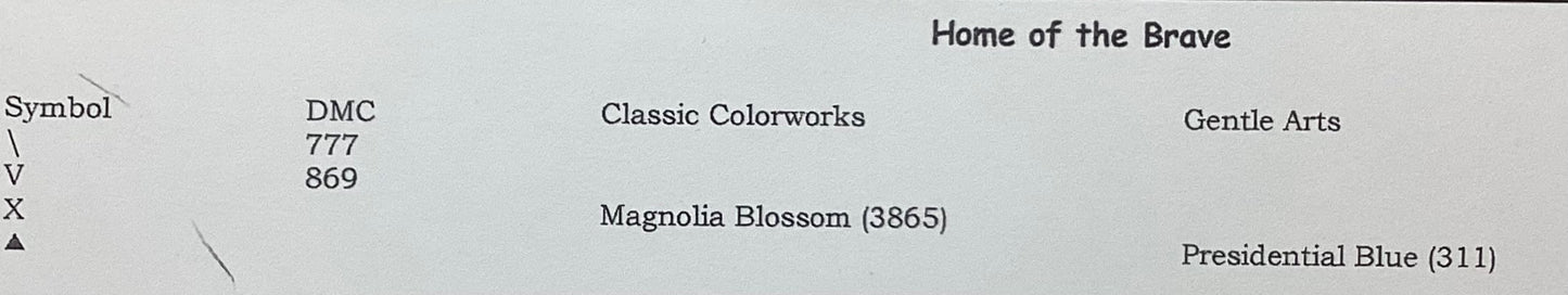 Home of the Brave by Poppy Kreations