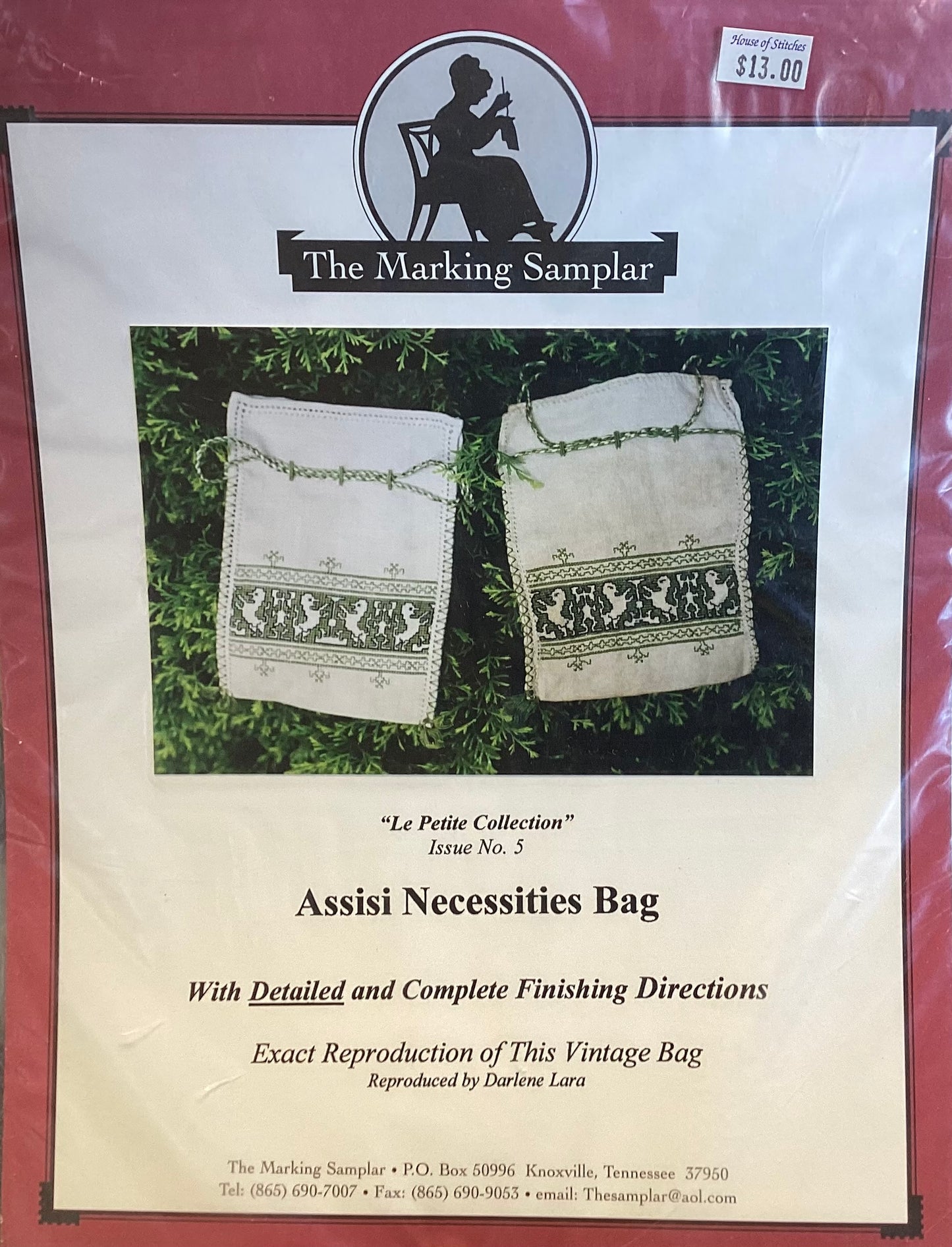 Assisi Necessities Bag by The Marking Samplar