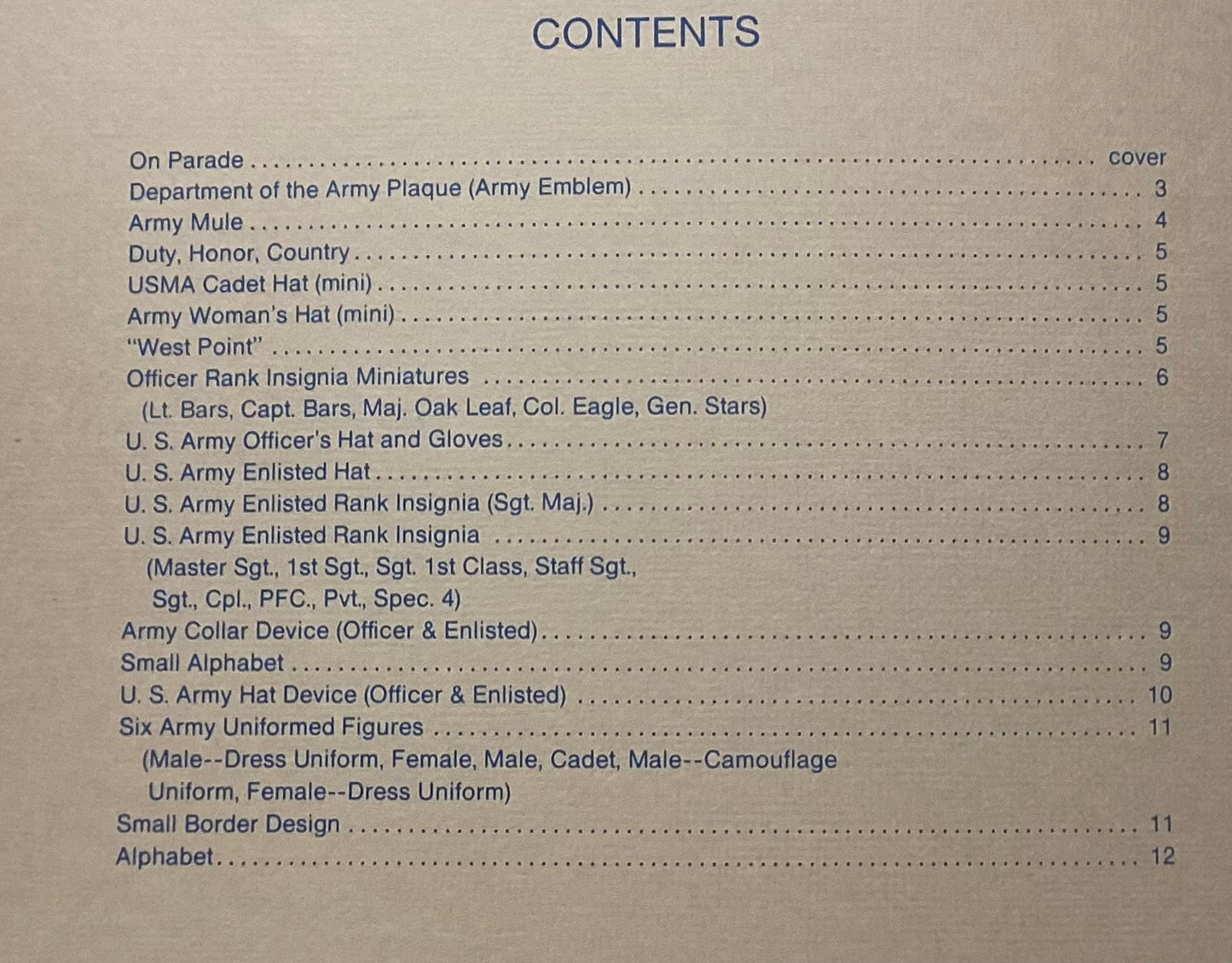 United States Army by Judith Brown