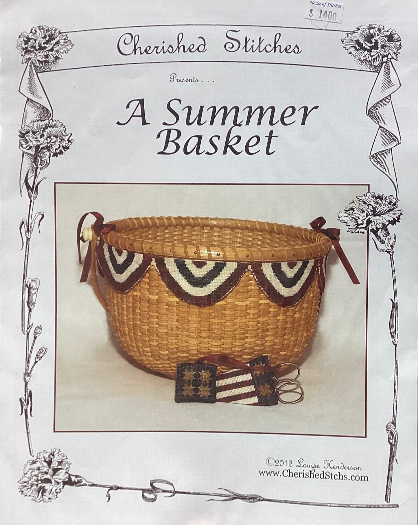A Summer Basket by Cherished Stitches