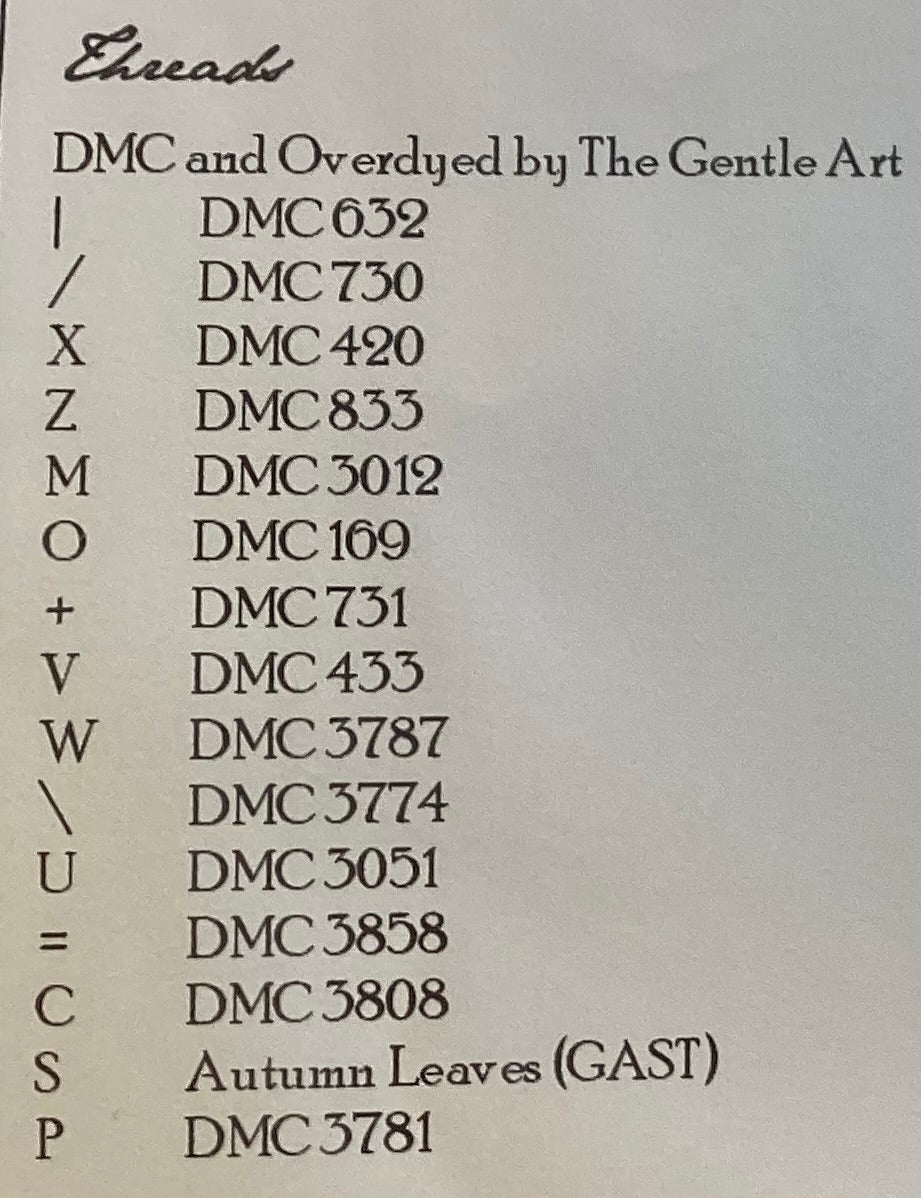 A Mourning Sampler for Jane Austen by The Sampler Girl