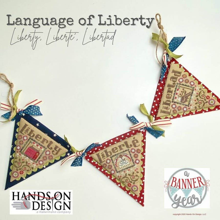 A Banner Year: Language of Liberty by Hands on Design hd236